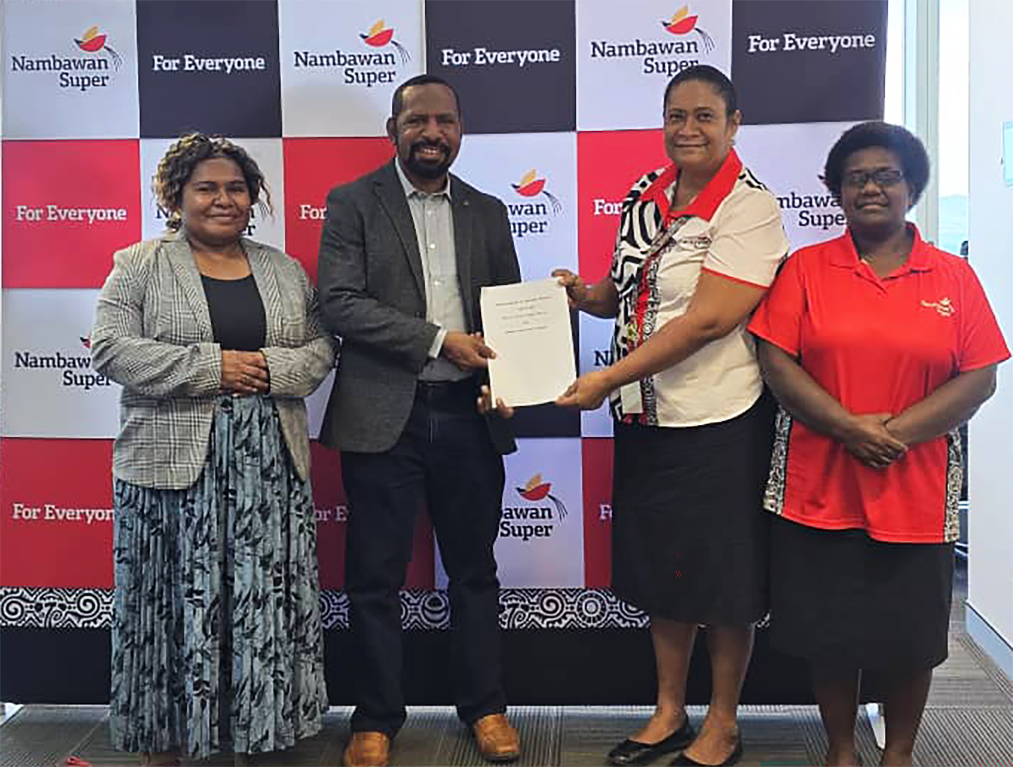 Brave Group PNG & Nambawan Super Limited Partnership Signing